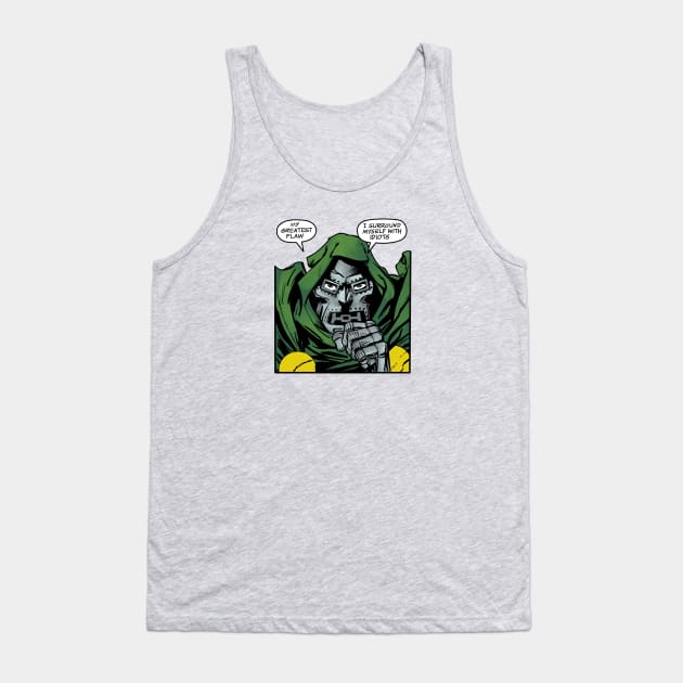 Dr Doom Tank Top by OniSide